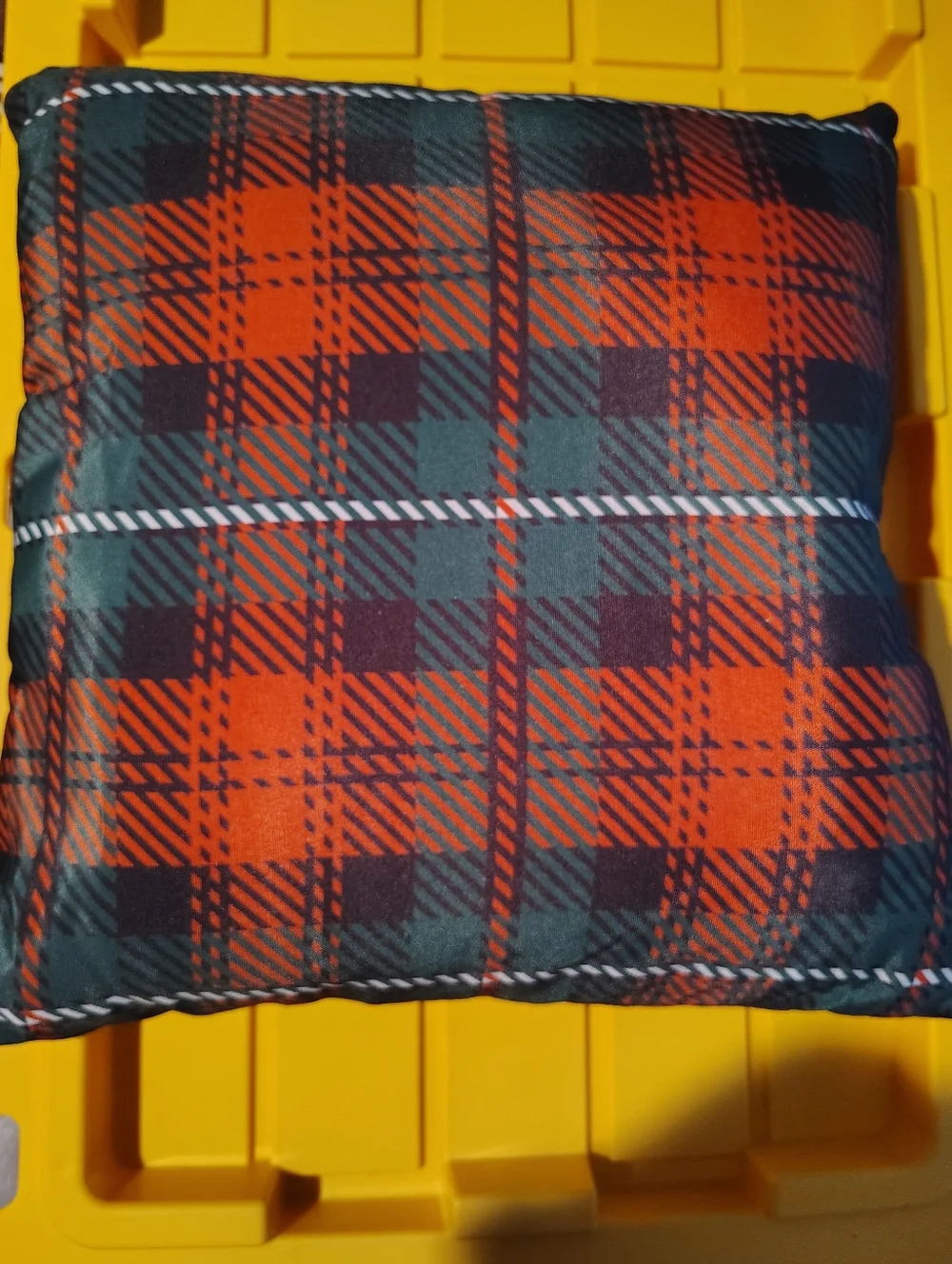 🆕3PC Accent Pillows In Wine, Leopard & Red Green Checkered Print